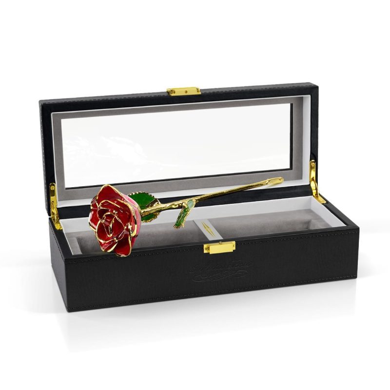 red two tone rose gift