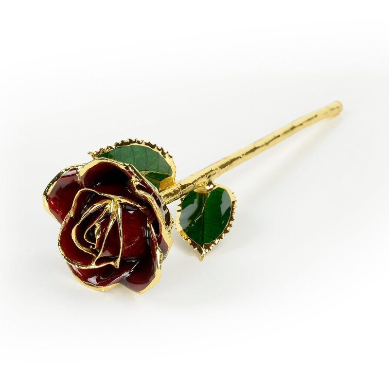 burgundy rose gift