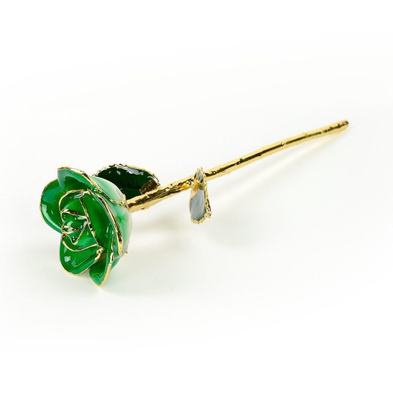 dark green two tone rose gift