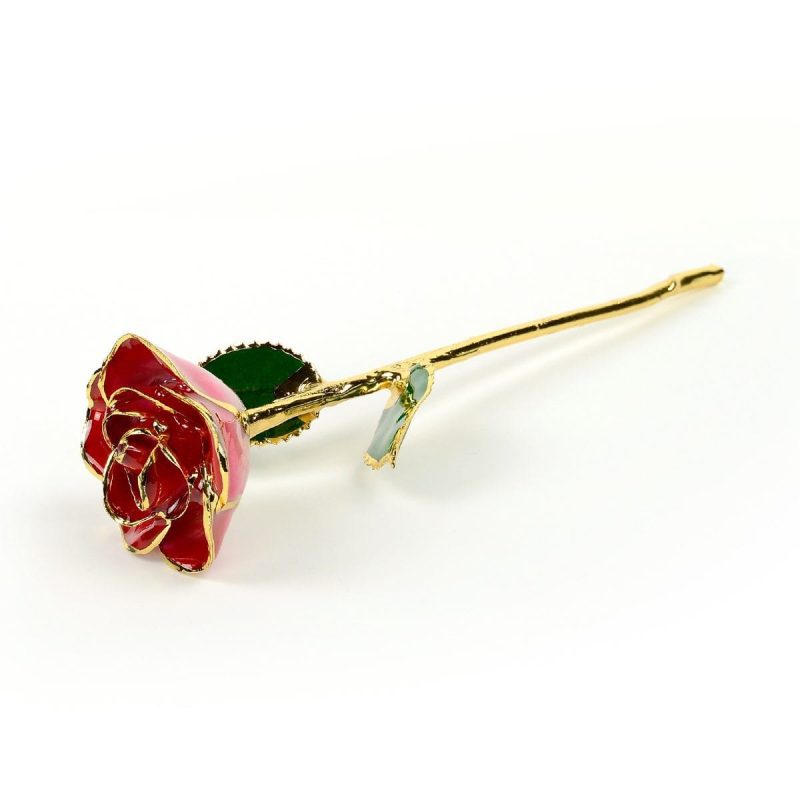 red two tone rose gift