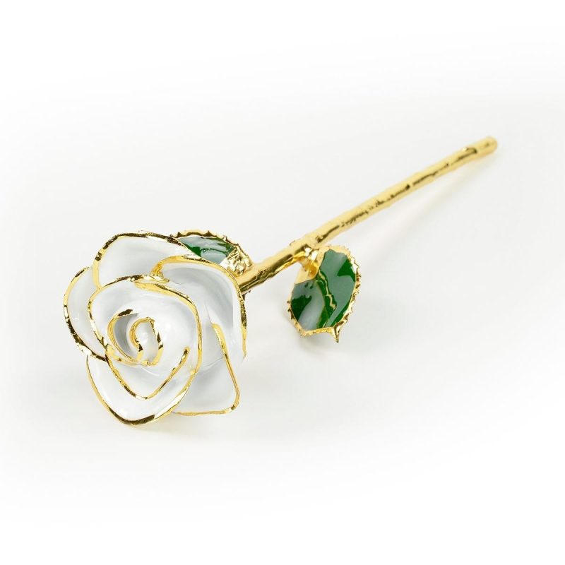 white rose gift