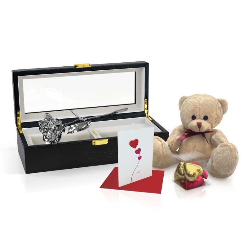 Platinum Rose<br><sub> with Premium Gift Set</sub> - Image 3