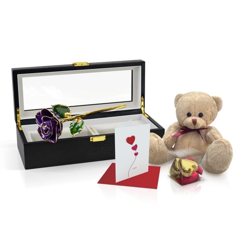 Purple Rose<br><sub> with Premium Gift Set</sub> - Image 3