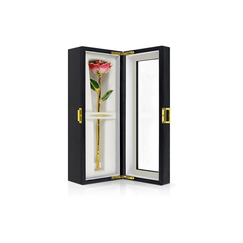 Red Two Tone Rose<br><sub> with Premium Gift Set</sub> - Image 4